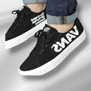 Vans Black and White Sneakers